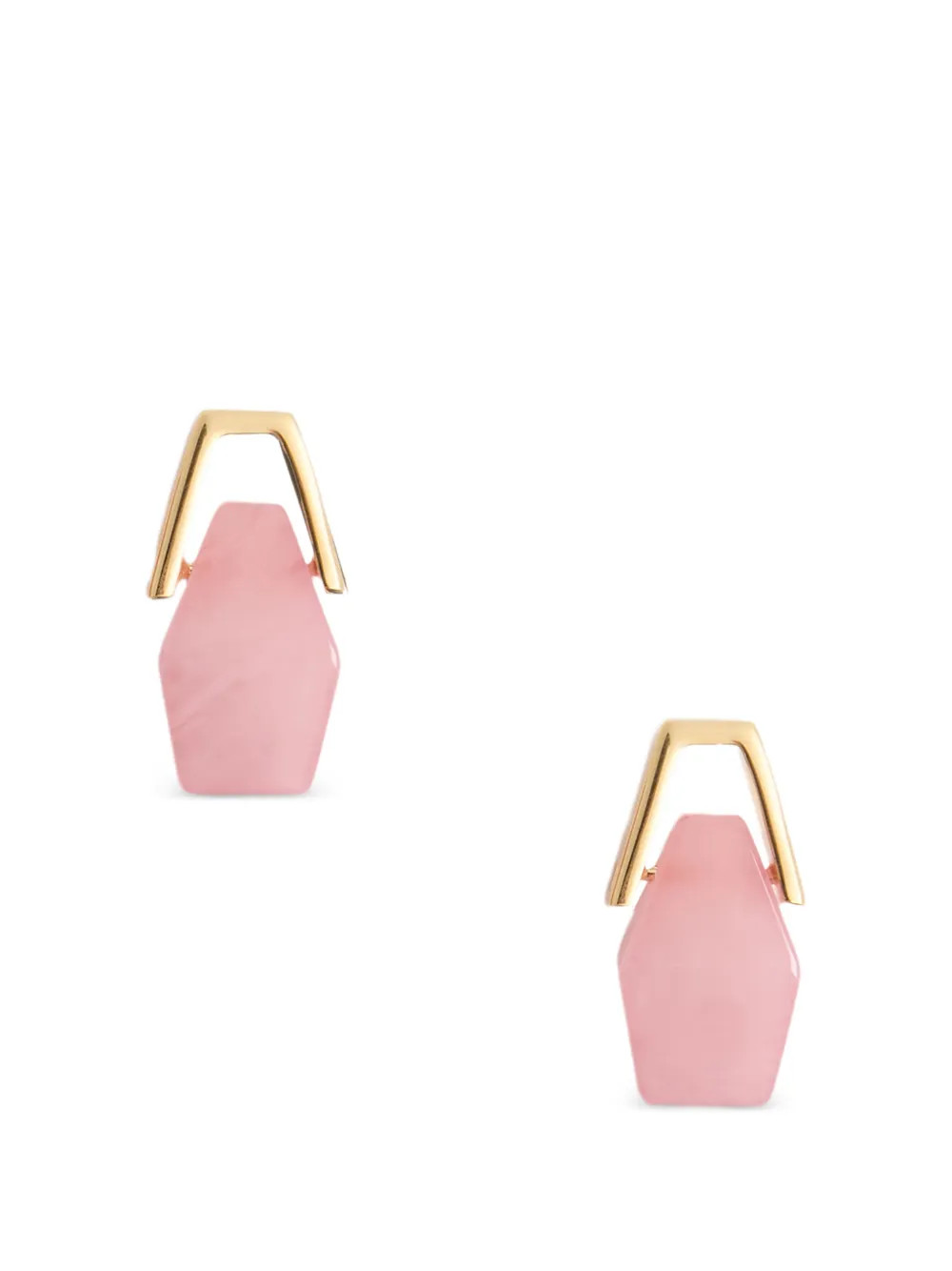 La DoubleJgeometric earrings | Farfetch Global