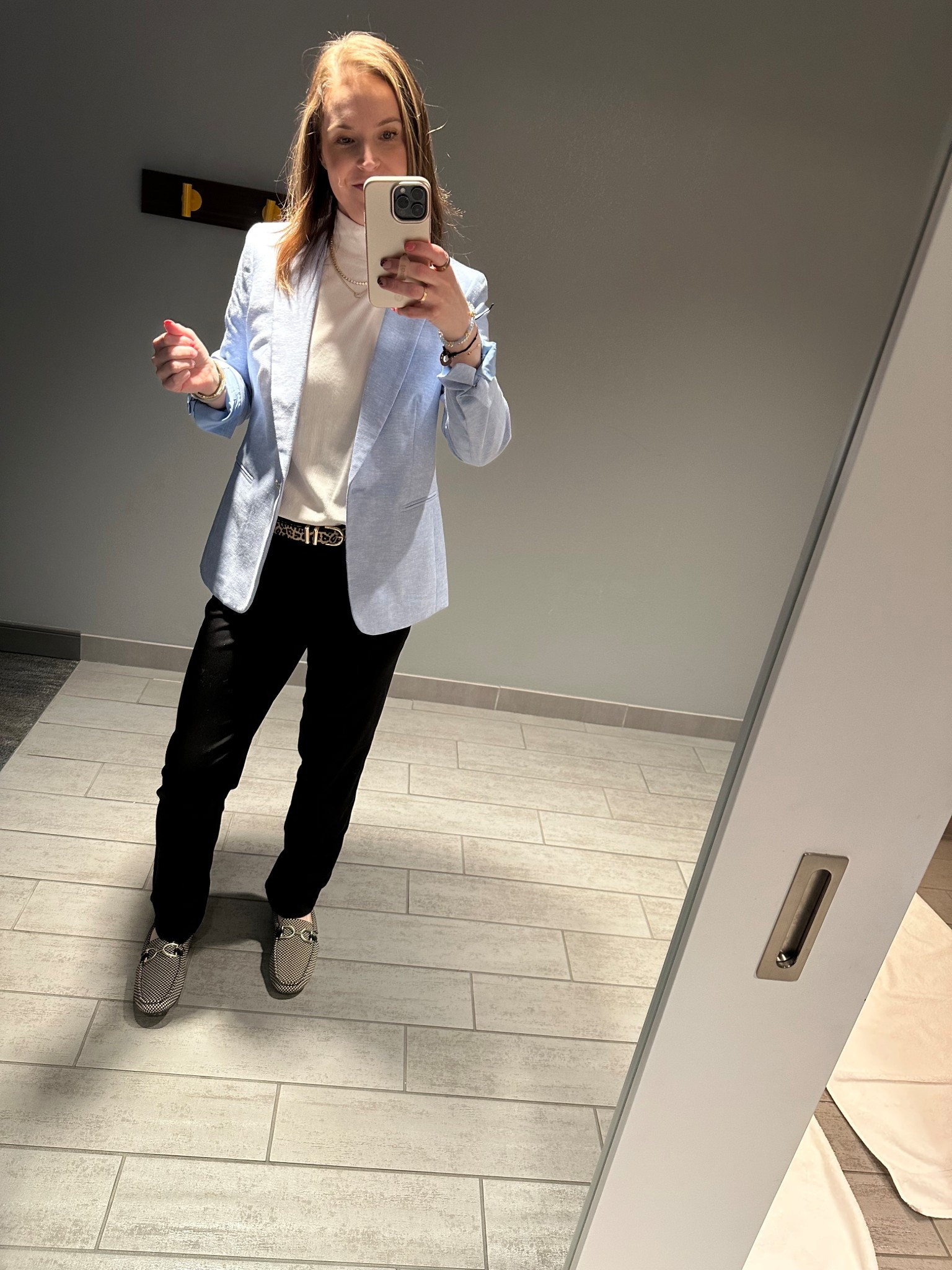 My look for my big presentation!! Blue for my tarheels!!! 



#LTKStyleTip #LTKShoeCrush #LTKWorkwear