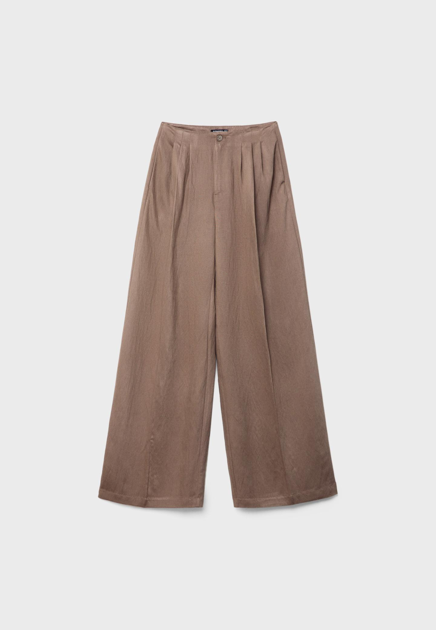 Darted palazzo trousers | Stradivarius (UK)