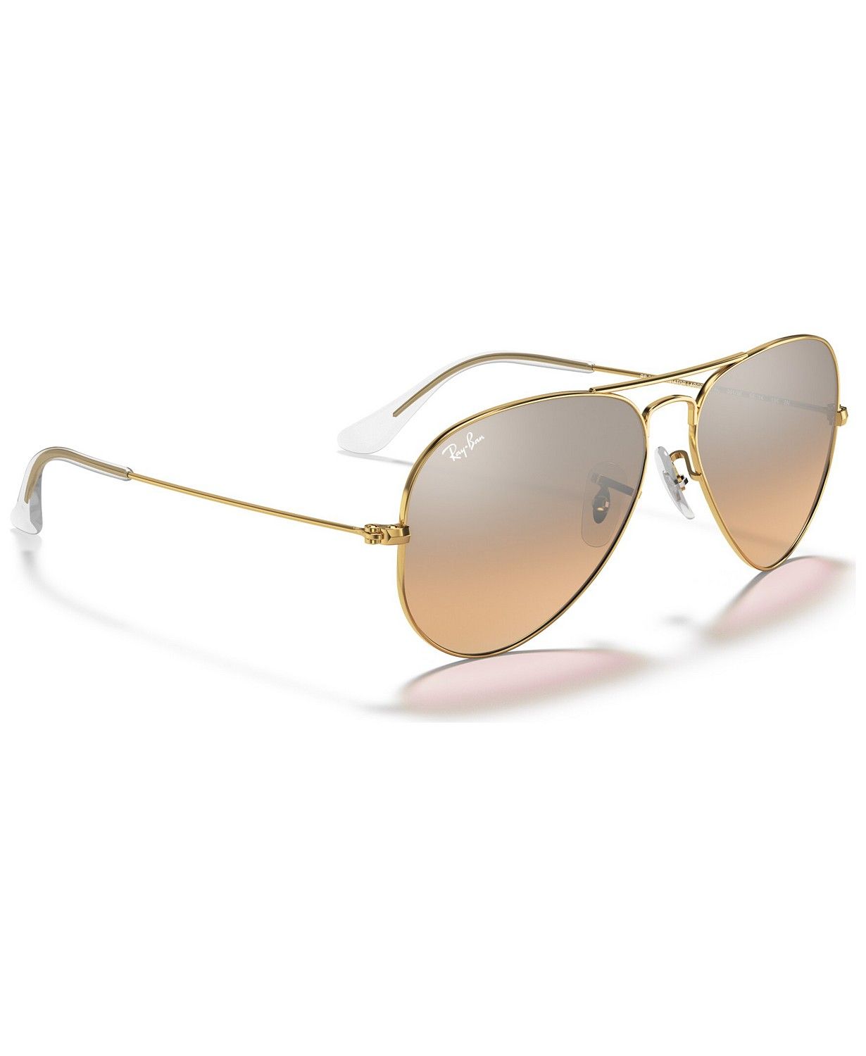 Ray-Ban Sunglasses, RB3025 AVIATOR GRADIENT & Reviews - Sunglasses by Sunglass Hut - Handbags & A... | Macys (US)