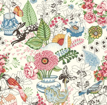 Brewster Home Fashions Whimsy 33' L x 20.5" W Wallpaper Roll | Wayfair North America