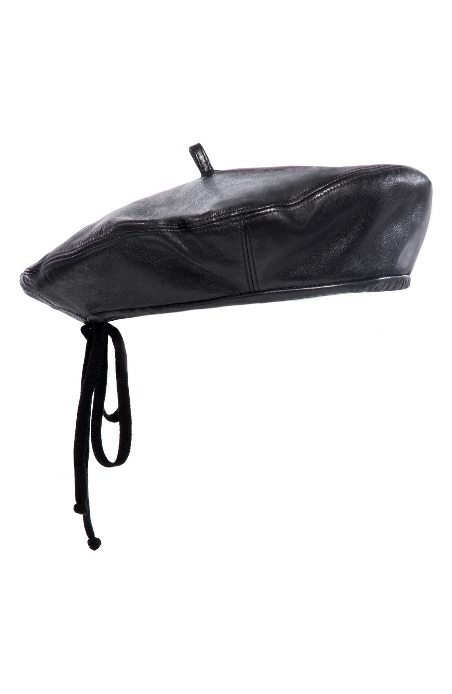 Eric Javits Kate Leather Beret | Nordstrom | Nordstrom