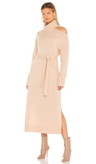 Raundi Dress in Camel | Revolve Clothing (Global)