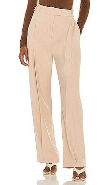 RE ONA Suit Trousers in Sand from Revolve.com | Revolve Clothing (Global)