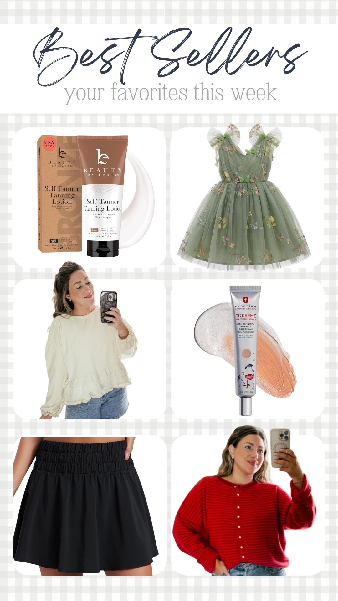 Your favorites this week! 

THEBLOOMINGNEST Amazon fashion beauty tanning 

#LTKBeauty #LTKSeasonal #LTKselfcare