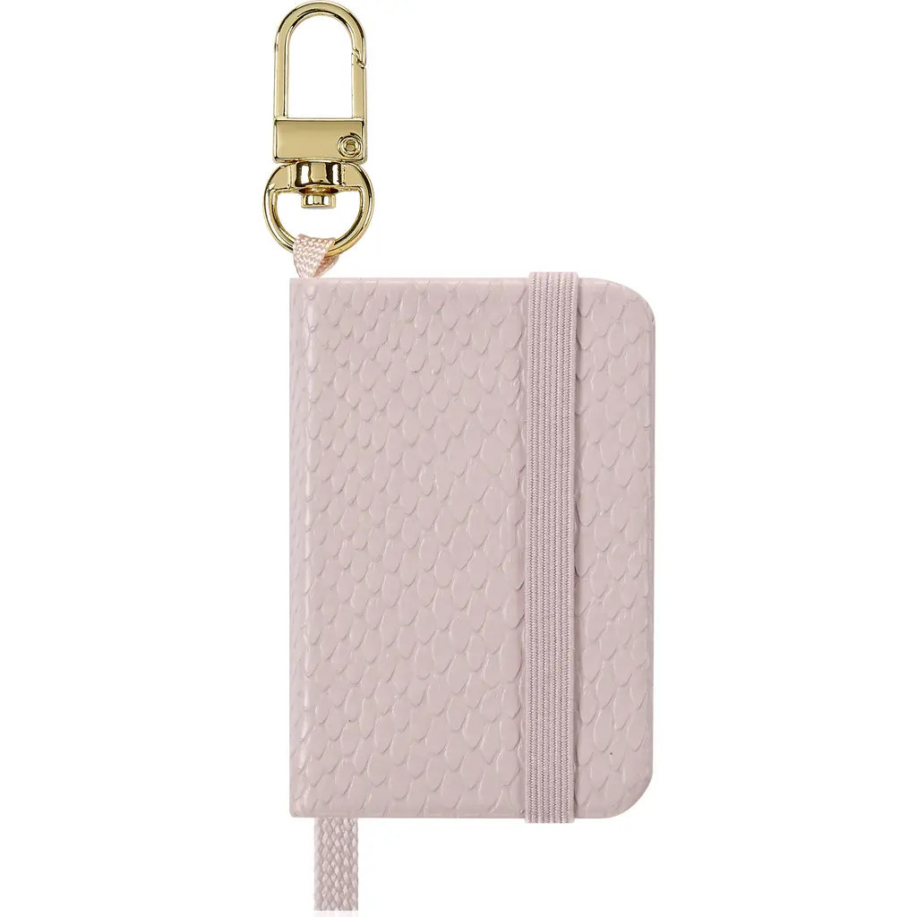 Moleskine Mini Notebook Charm in Pink Floral at Nordstrom | Nordstrom