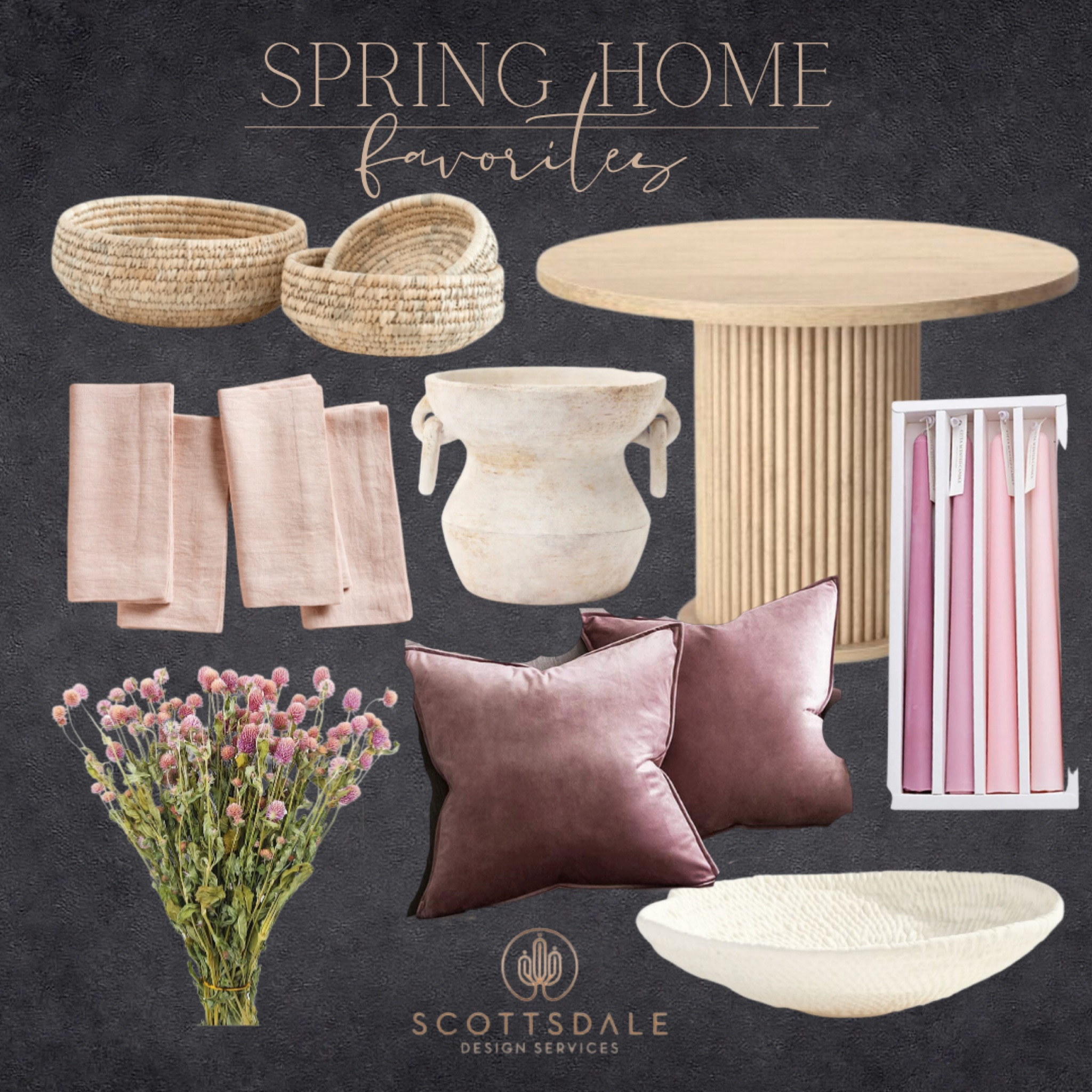 Spring home decor finds🤍

Neutral home decor, taper candles, round dining table, decorative bowl, dried flowers, napkins, vase, decorative basket

#LTKunder50 #LTKFind #LTKhome