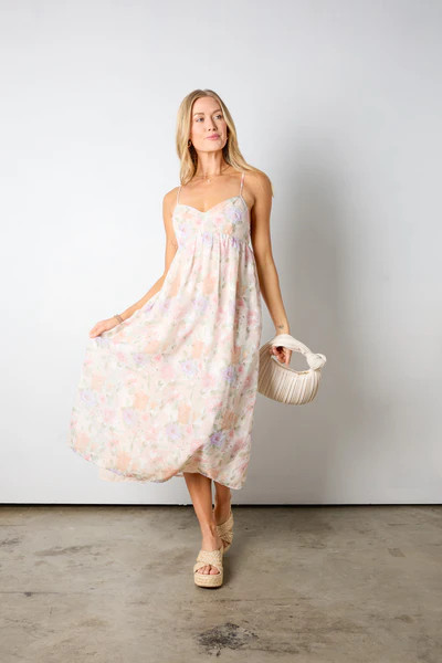 Ethereal Beauty Midi Dress | Vestique