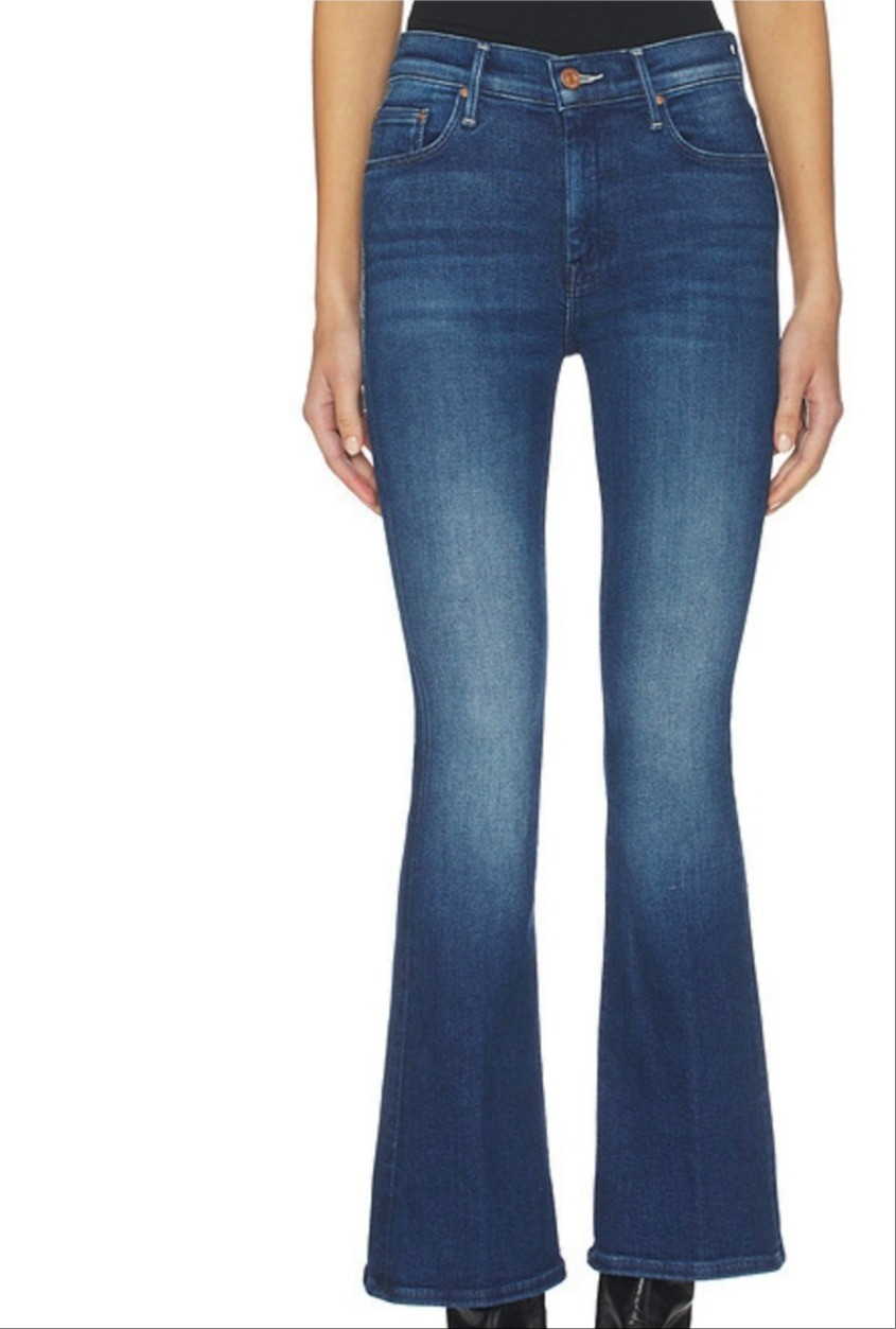 Petite blue bootcut jeans.Petite-friendly jeans for short women under 5'4/164cm. Petite fashion.

#LTKPetite #LTKMidsize