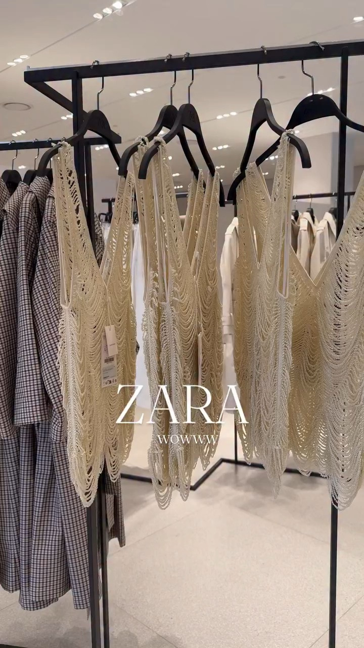 Zara beaded top! Must have for the season 

#LTKootd #LTKgrwm #LTKU