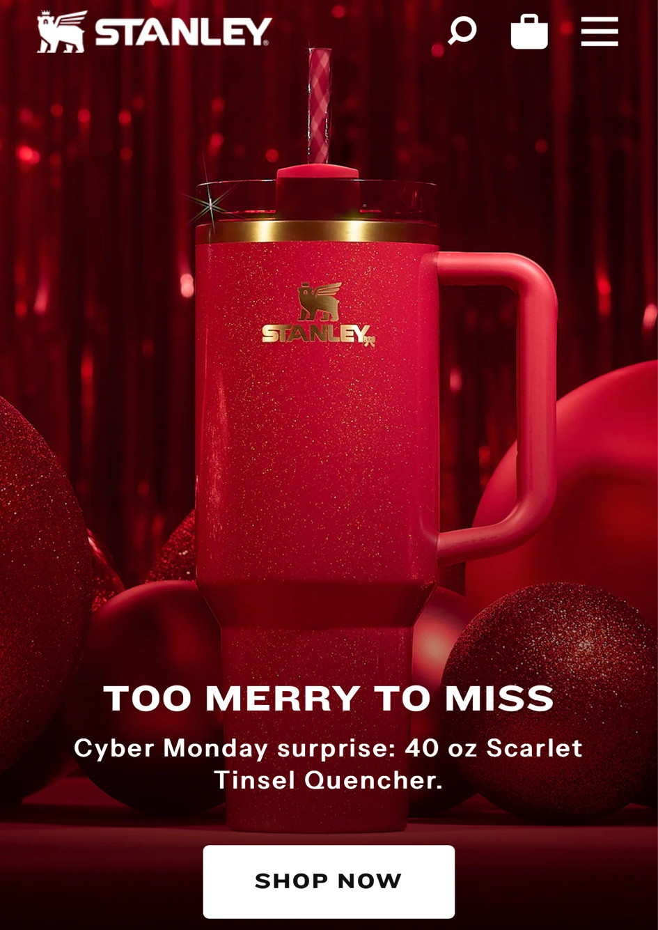 Scarlet tinsel 🌟❤️

#LTKGiftGuide #LTKSeasonal #LTKCyberWeek