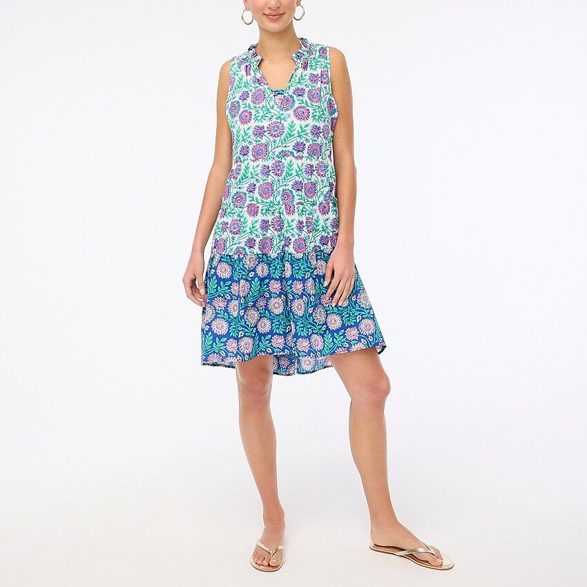Tiered cover-up dress | J.Crew Factory