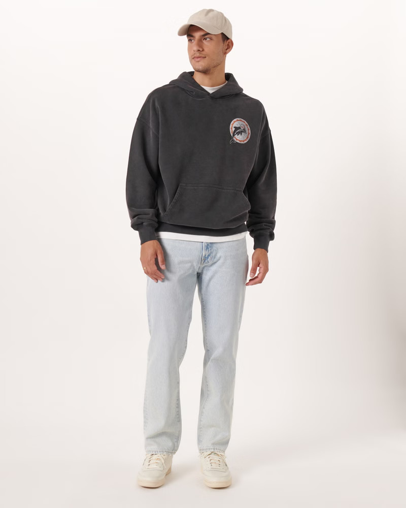 Miami Dolphins Popover Hoodie | Abercrombie & Fitch (US)