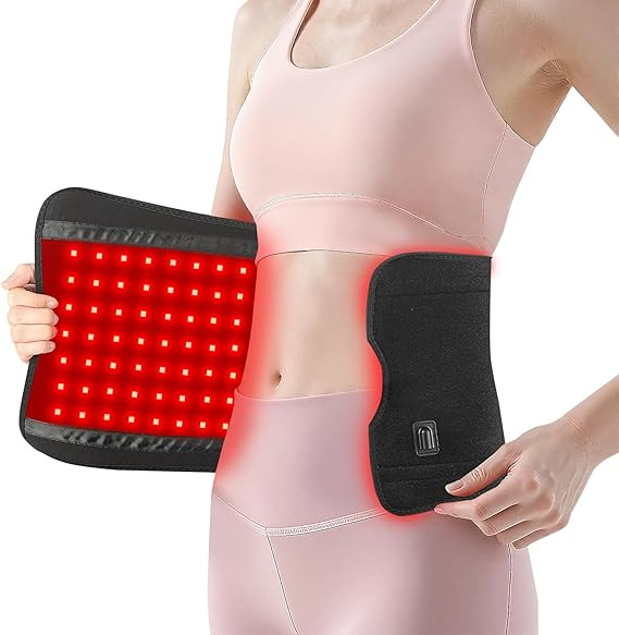 Red Light Therapy for Body, 20.5''x11'' Red Light Therapy Pad with Belt Wrap, 140pcs 2 in 1 LEDs ... | Amazon (US)