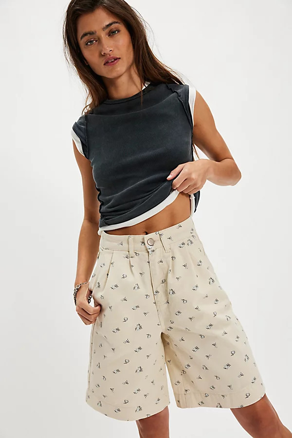 Damson Madder Nova Jorts | Free People (Global - UK&FR Excluded)