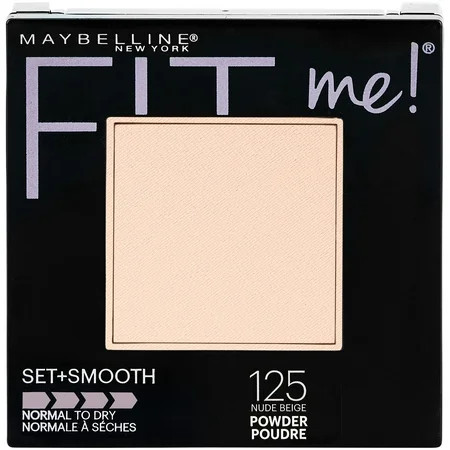 Maybelline Fit Me Set + Smooth Powder Nude Beige | Walmart (US)