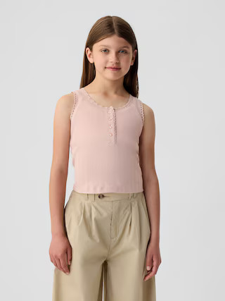 Gap × DÔEN Kids Pointelle Tank Top | Gap (US)