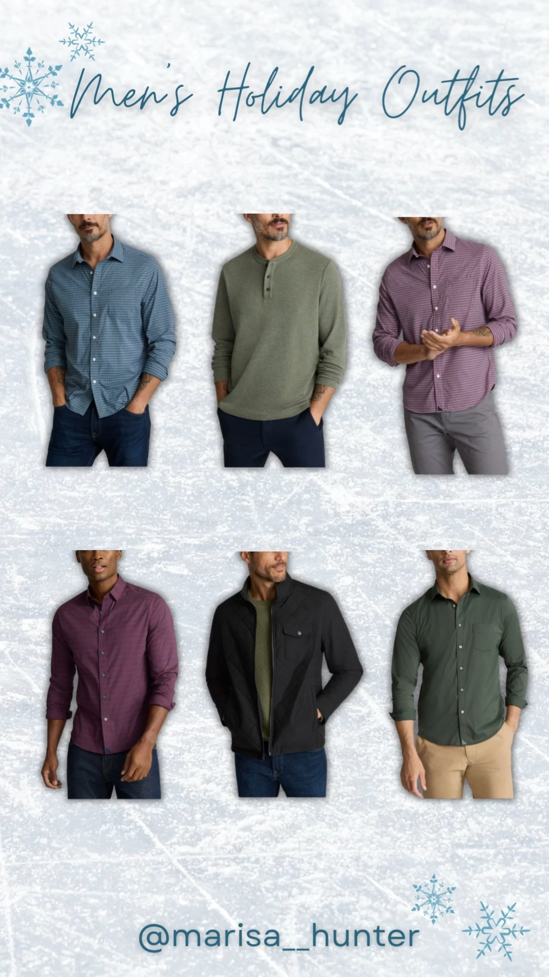 Men’s holiday outfits 

Men’s gift guide what to wear on Christmas what to wear for thanksgiving untuckit button down shirt Henley city jacket 

#LTKHoliday #LTKGiftGuide #LTKMens