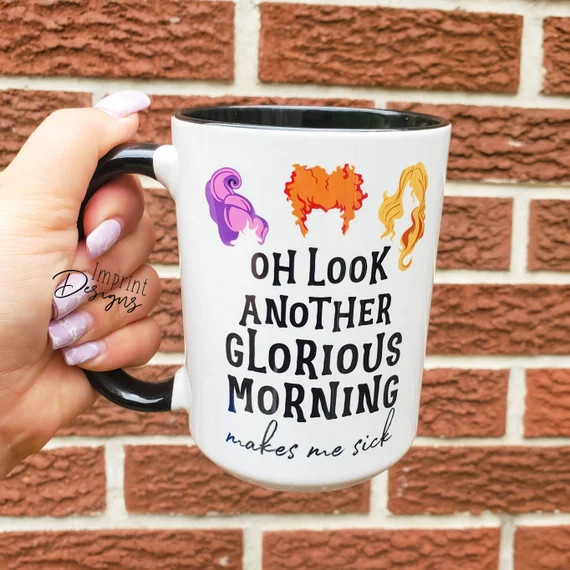 Glorious Morning Makes Me Sick Sanderson Sisters Halloween | Etsy | Etsy (US)