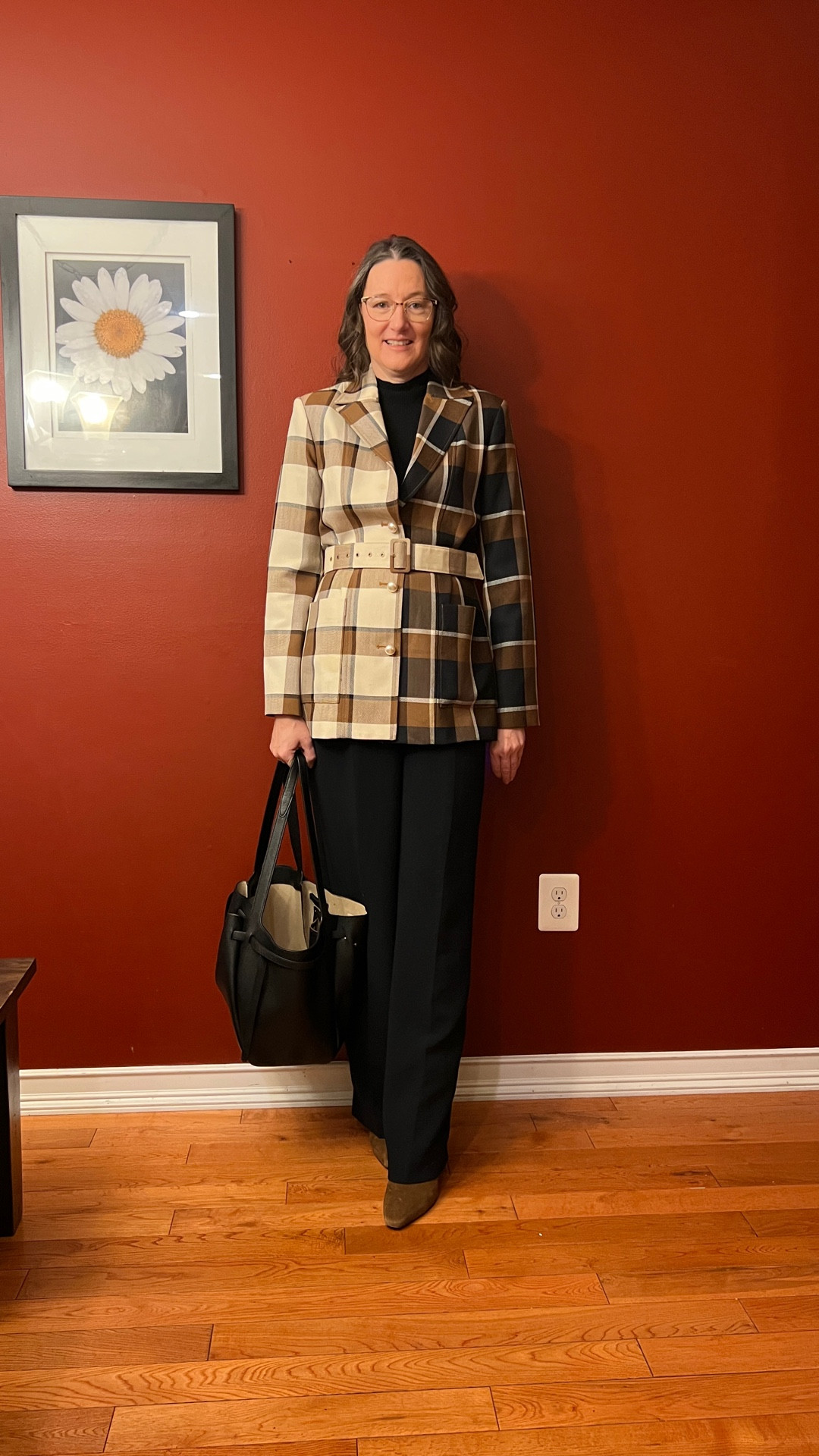 Workwear Returns!! First time this week wearing something I would categorize as workwear. The rest of this week has been pretty casual. I love this jacket/blazer but it’s older from Staud. Happy hunting!! #whatiworetowork #workattire #workstyle #corporatestyle #officefit

#LTKOver40 #LTKWorkwear #LTKootd