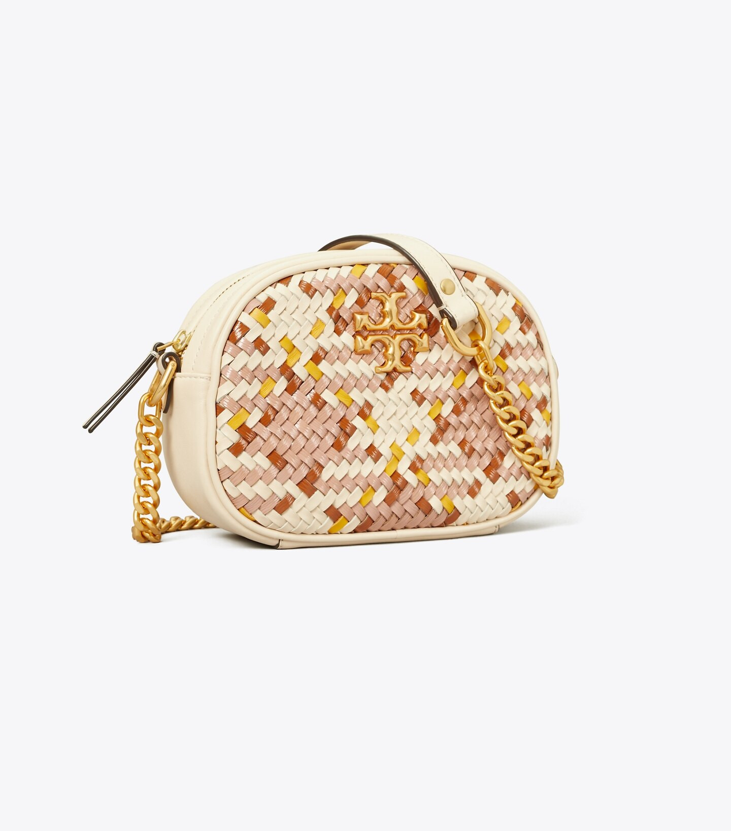 KIRA WOVEN SMALL CAMERA BAG | Tory Burch (US)
