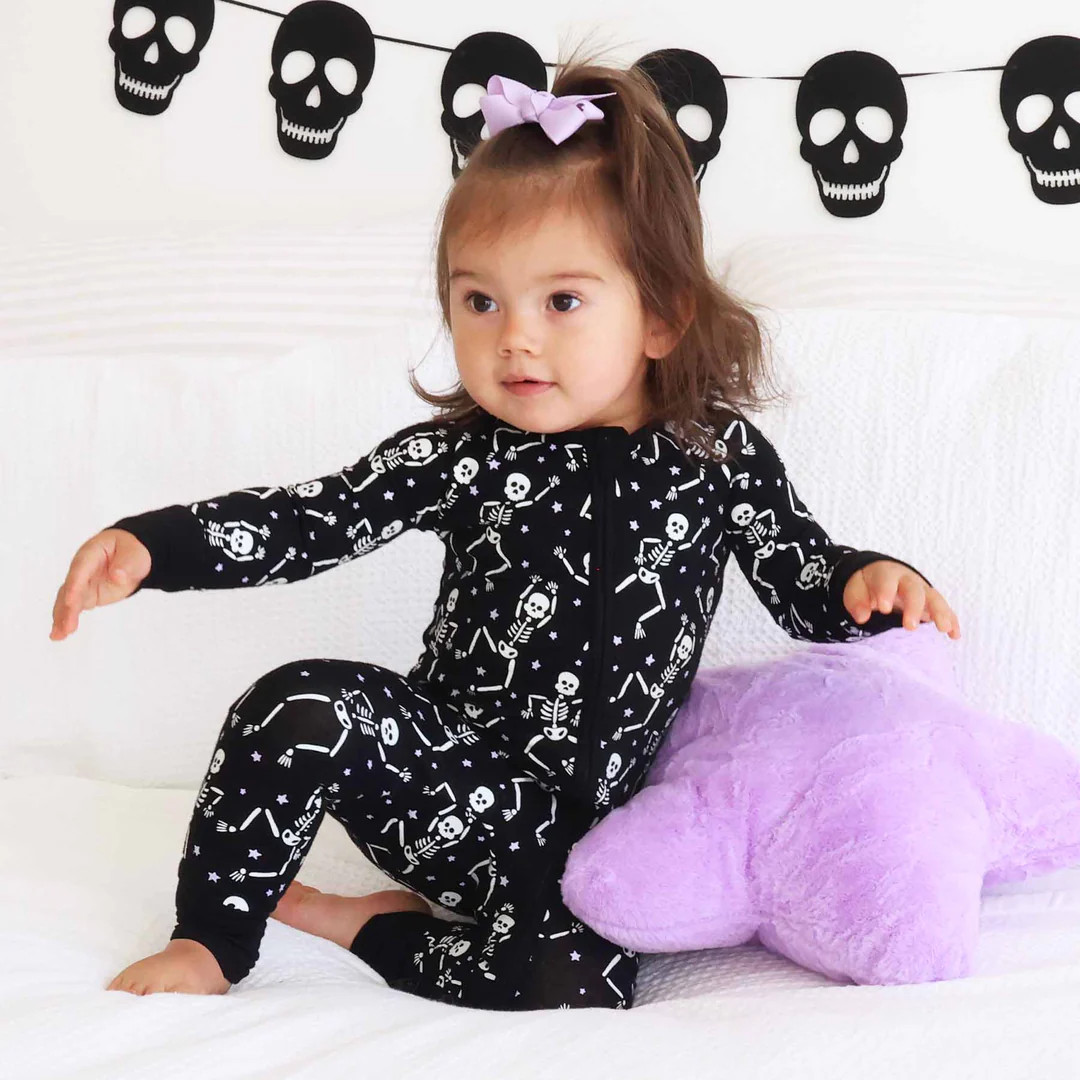 Fall Holiday Convertible Zip Rompers | Caden Lane