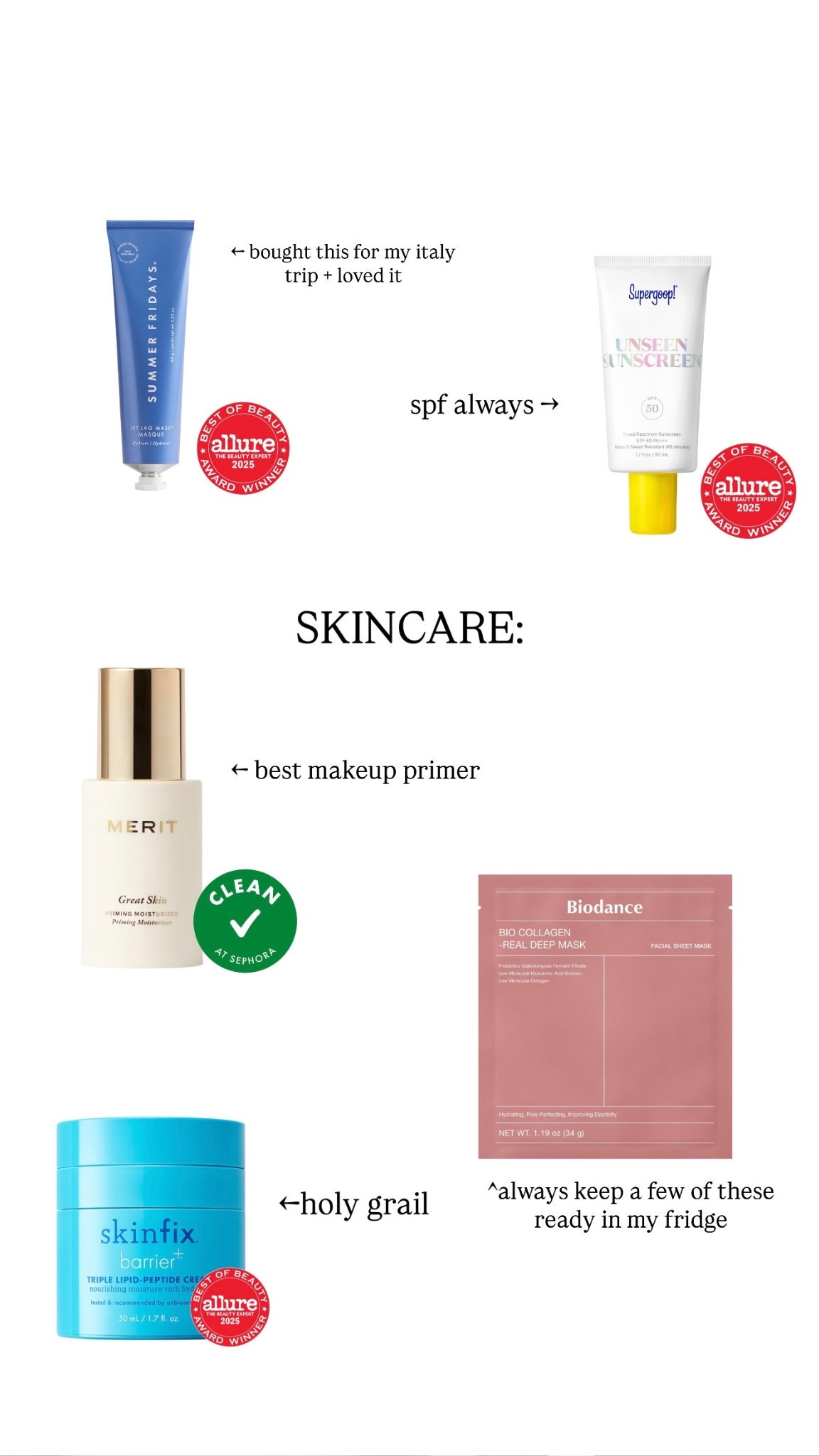skincare sephora sale recs 🖤🖤🖤