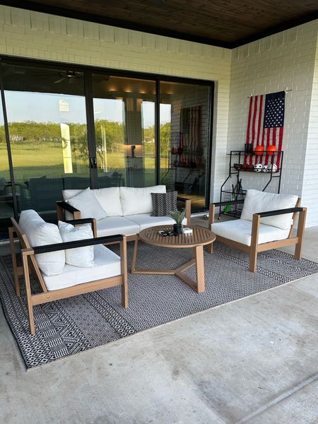 My outdoor patio set is STILL on sale!! We’ve love this patio set so much because it holds EXTREMELY well and power washes great! 

#LTKHome #LTKSaleAlert #LTKPlusSize