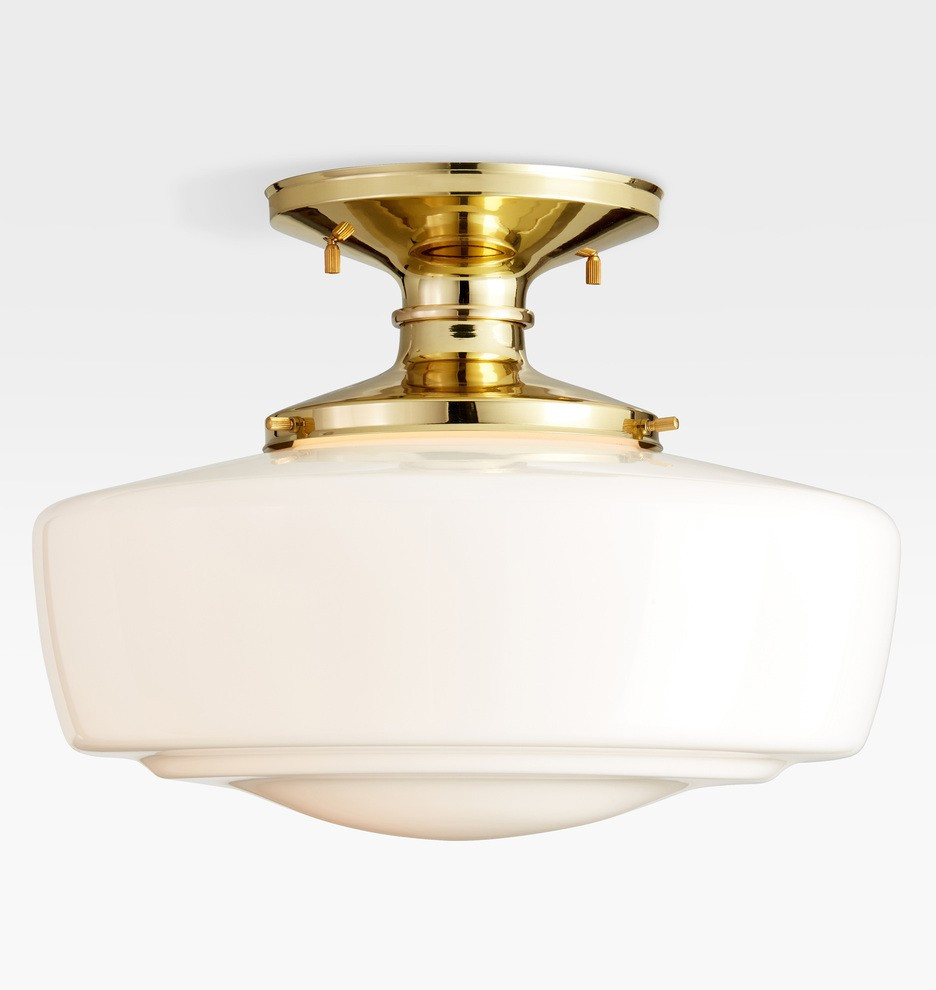 Eastmoreland 6" Fitter Semi-Flush Fixture 
 | Rejuvenation | Rejuvenation