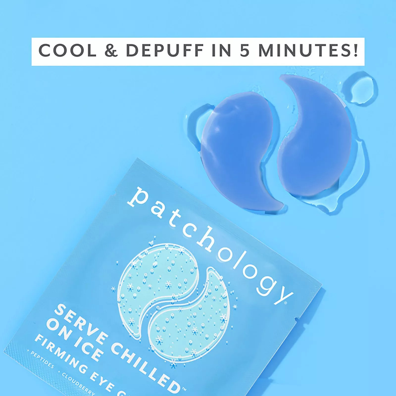 Serve Chilled On Ice Cooling & Firming Under Eye Gel Patches | Ulta