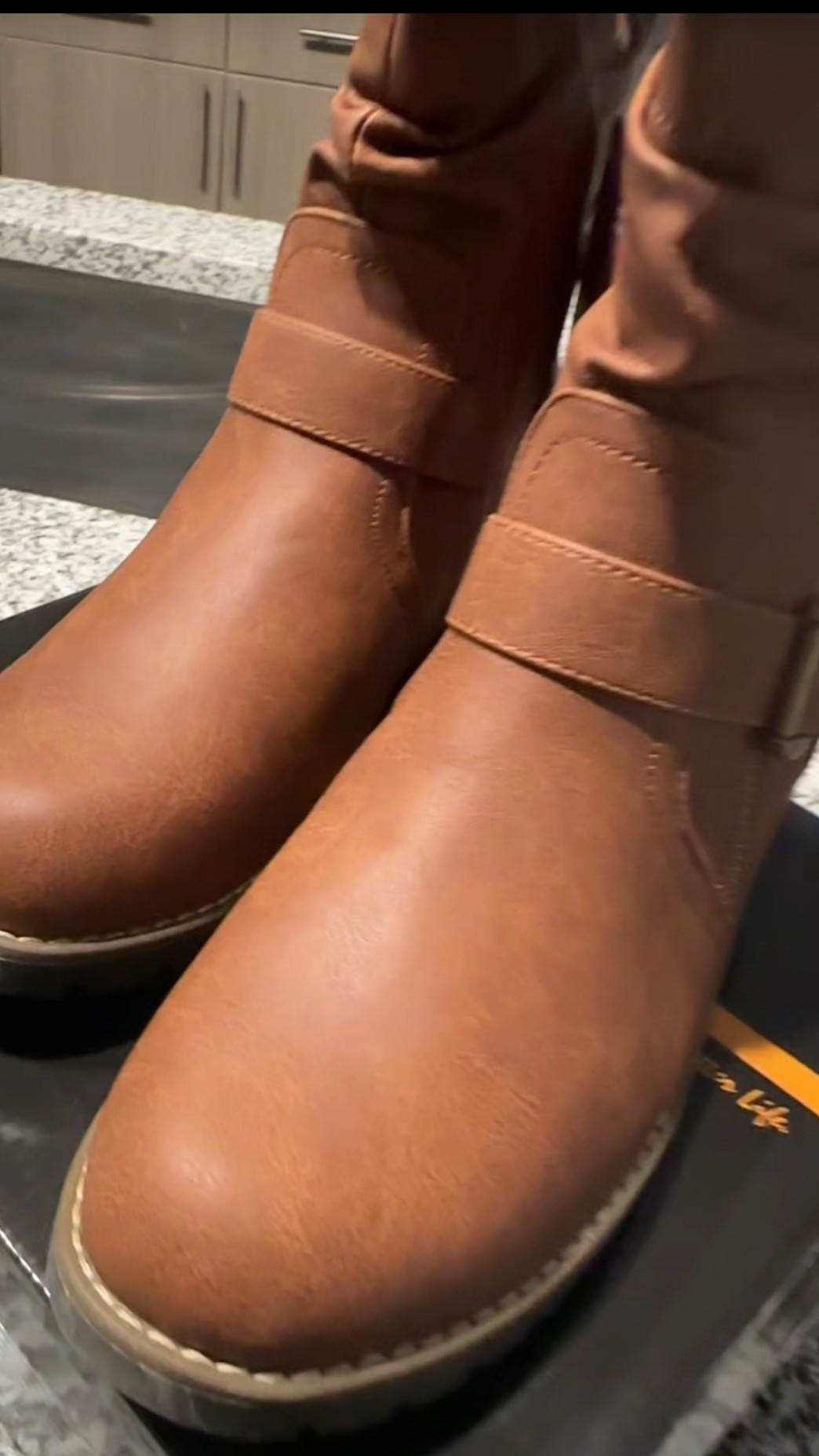 it’s color for me. thes boots are everything. pair them with your favorite jeans or leggings. #bootseason #lovemyboots #brownankleboots #fallboots #zipperboots 

#LTKShoeCrush #LTKSeasonal #LTKOver40