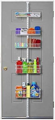 Allspace by Alltrade Over The Door Pantry Organizer Heavy Duty Hanging Storage Rack 5 Wire Basket... | Amazon (US)