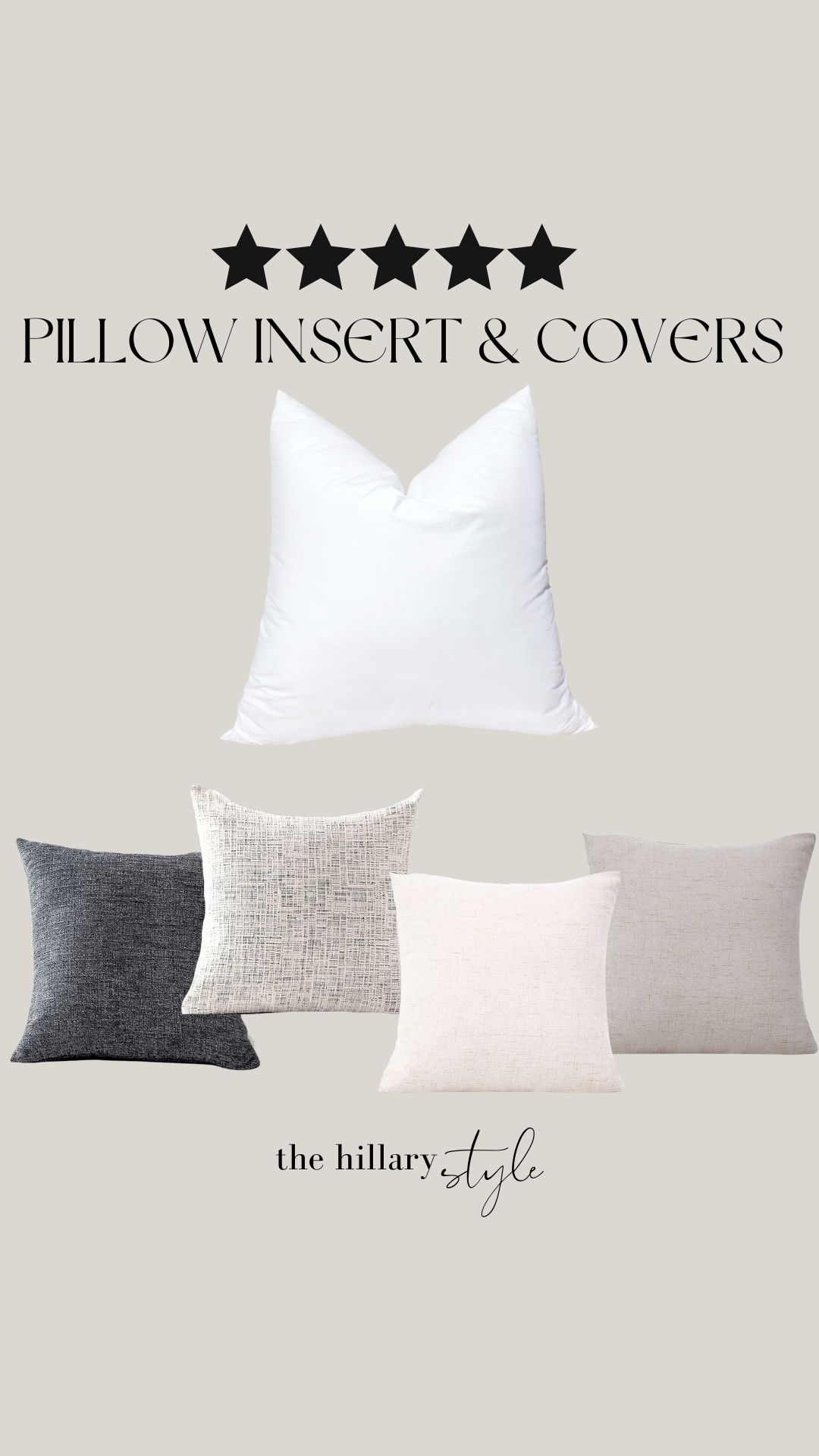 My FAVORITE Down Alternative Pillow insert comes in 50+ sizes and is amazing!  I also love these ... | Amazon (US)