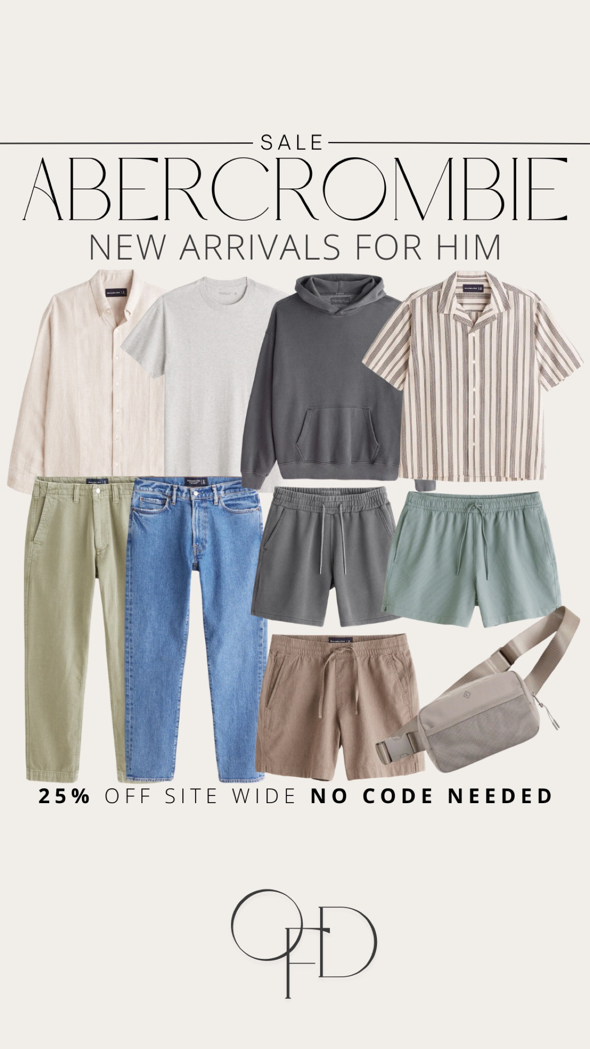 ABERCROMBIE SALE - 25% off site-wide, no code needed! New Arrivals For Him! #outfitsfordudes #thegolfshop #abercrombiesale

#liketkit #LTKunder100 #LTKsalealert #LTKunder50