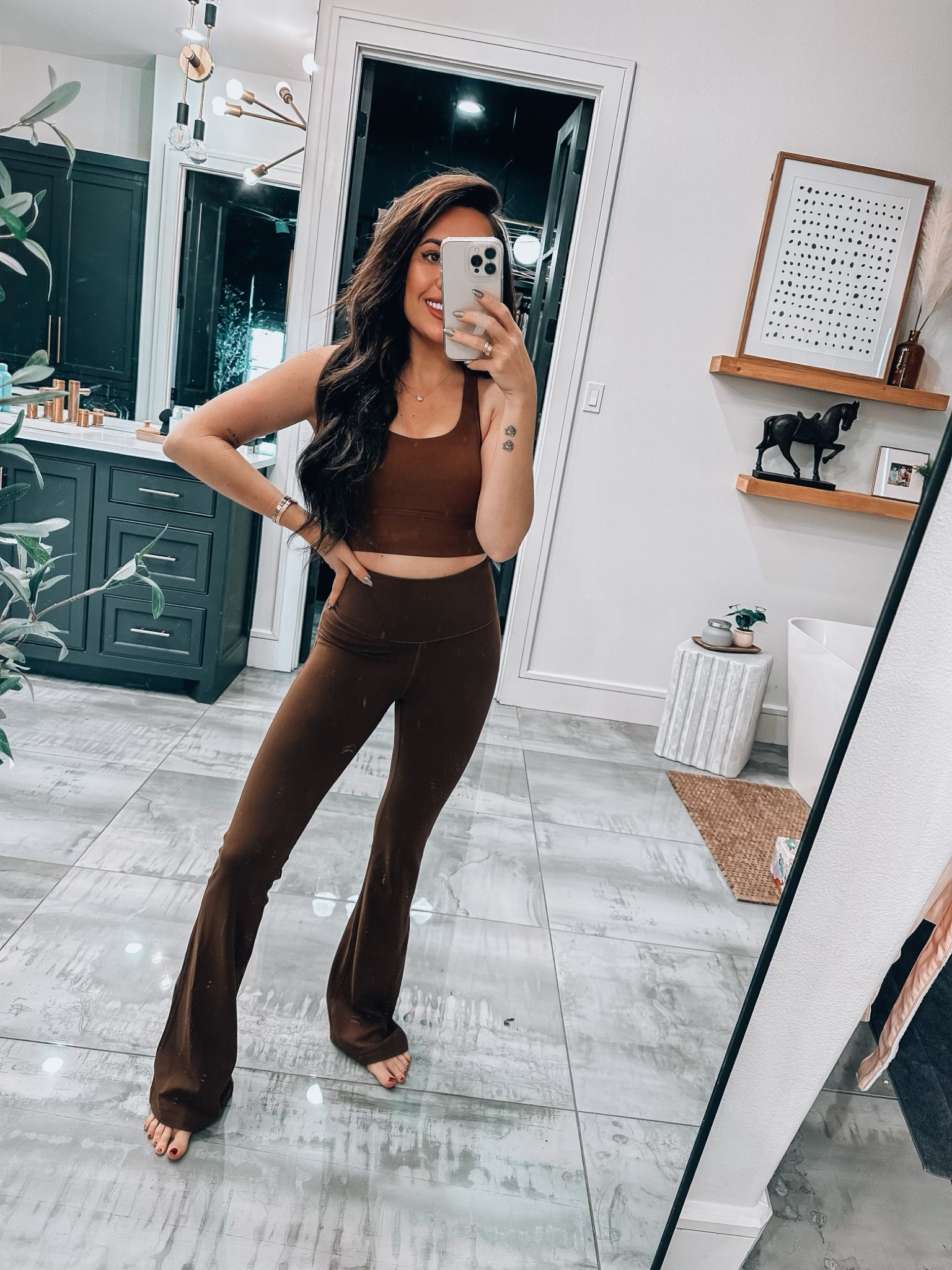 Lululemon outfit of the day - ootd - ribbed outfit from lululemon - flare pants - lululemon finds 

#LTKstyletip #LTKSeasonal #LTKfit