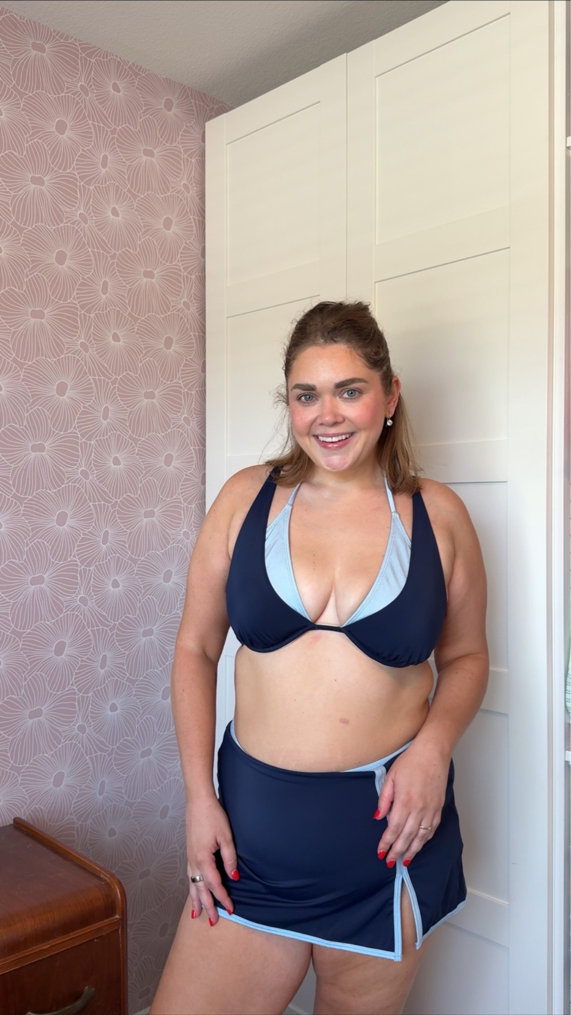 Bikini on sale wearing 14 in top and 16 in swim skirt

#LTKMidsize #LTKSaleAlert #LTKPlusSize