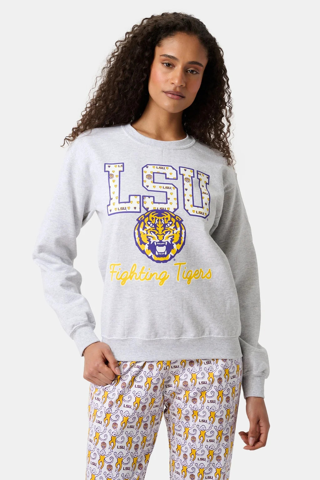 LSU Tigers Crewneck | Roller Rabbit