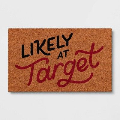 1'6"x2'6" 'Likely at Target' Doormat - Threshold™ | Target