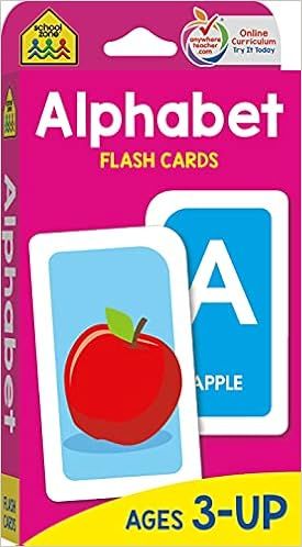 School Zone - Alphabet Flash Cards - Ages 3 and Up, Preschool, Letter-Picture Recognition, Word-P... | Amazon (US)