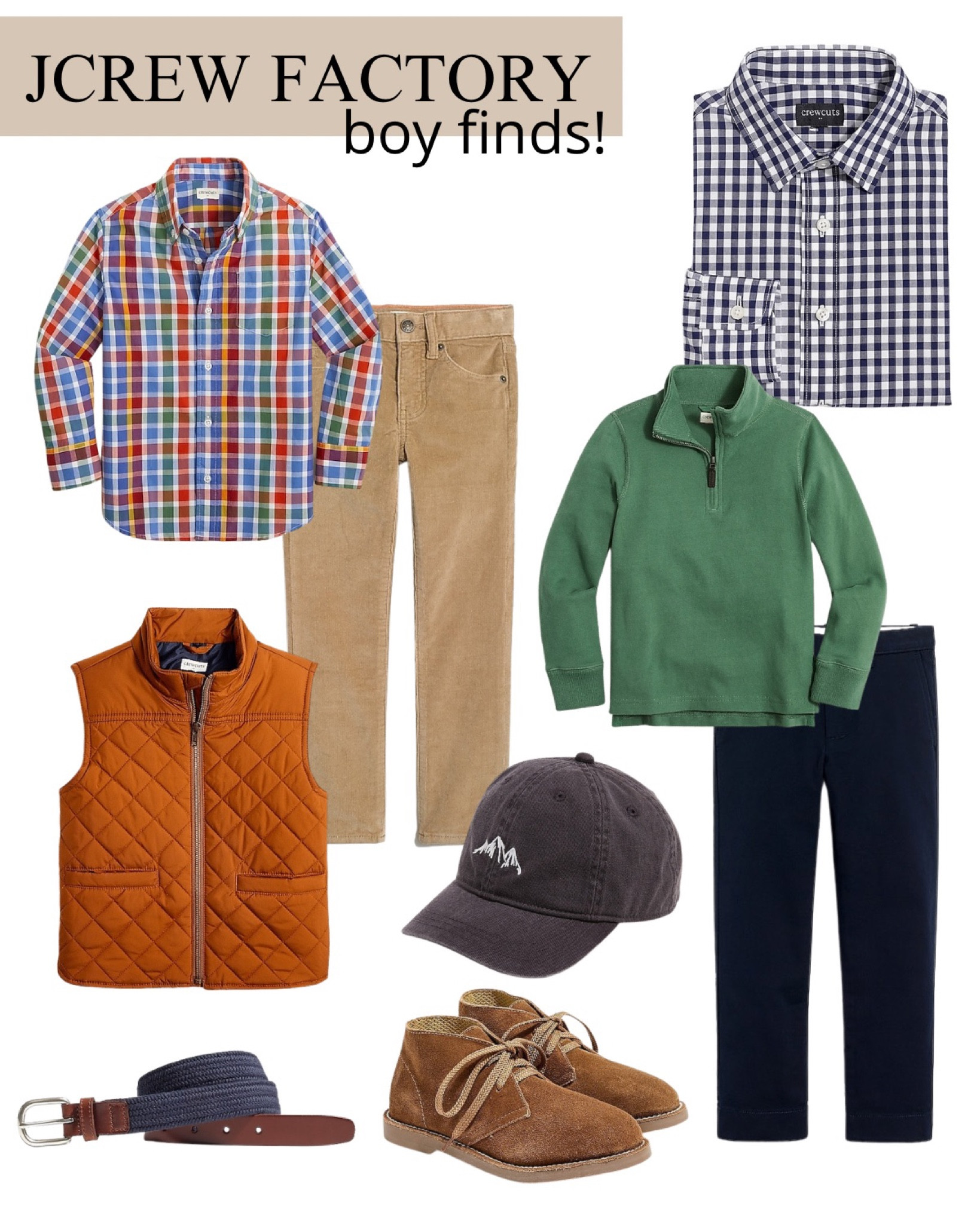 Jcrew factory boys finds! All are half off!

#LTKsalealert #LTKkids #LTKfamily