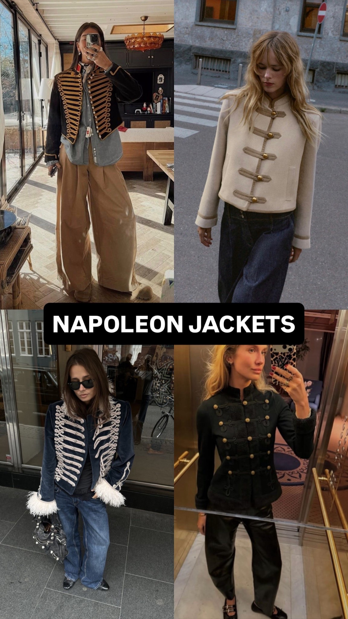 IN: NAPOLEON JACKETS