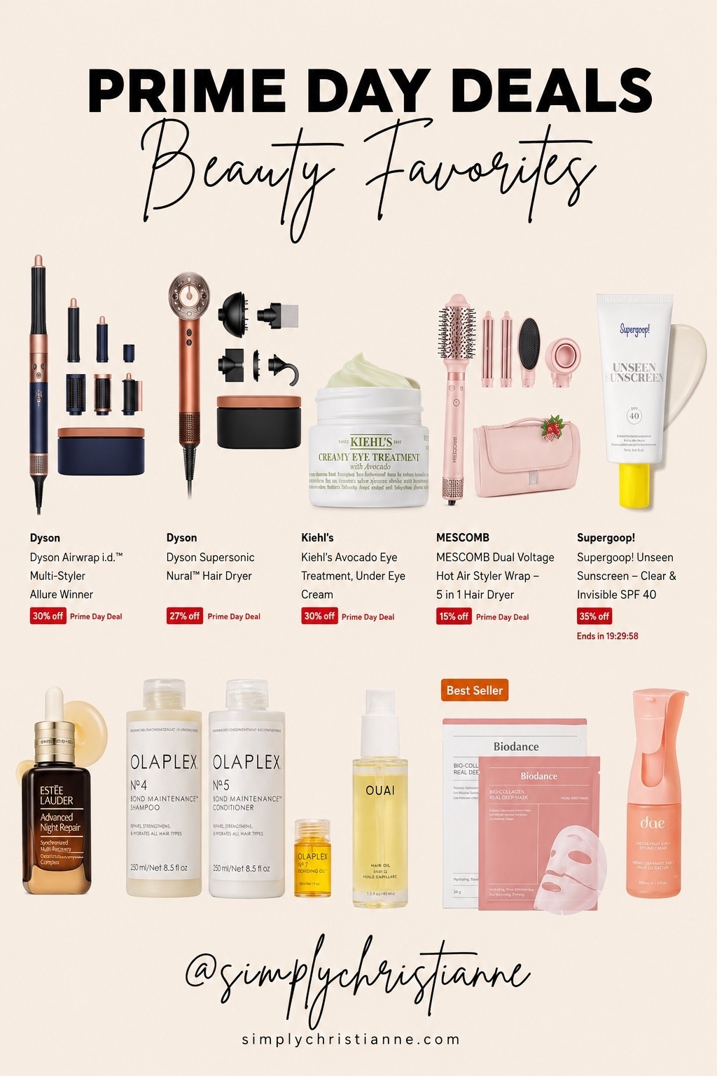🚨 Prime Day Beauty Deals

Stocking up on some of my beauty favorites while they’re on sale. From skincare and hair tools to everyday beauty staples, these are the deals worth checking out before they’re gone.

#PrimeDayBeauty #BeautyFavorites #AmazonDeals