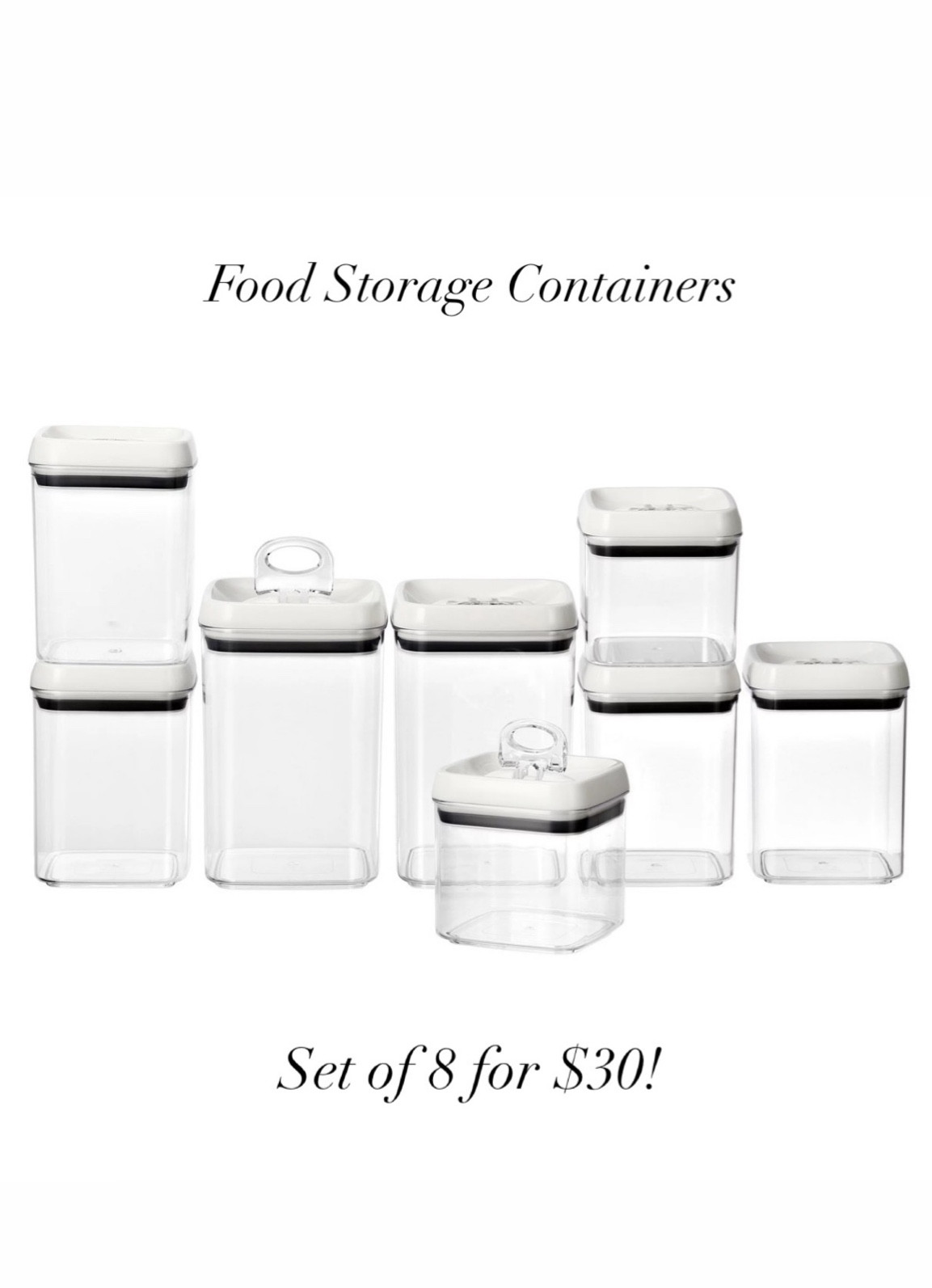 Food storage containers for $30!!



Food storage, organizing, pantry storage, walmart finds, better homes & gardens, walmart kitchen?m,