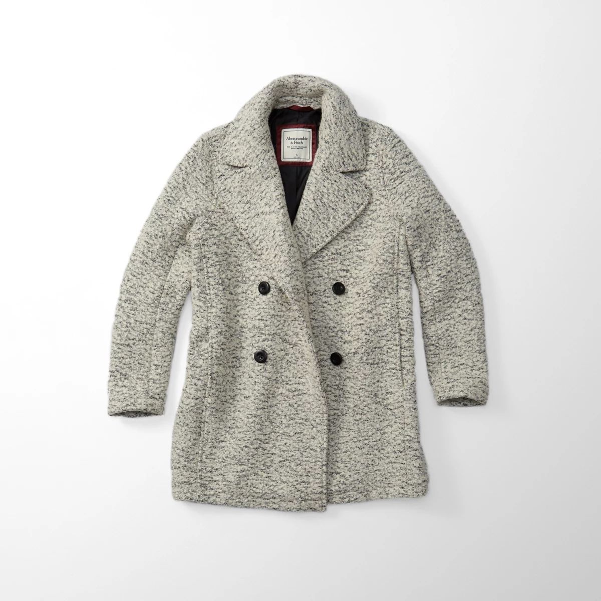 Boucle Peacoat | Abercrombie & Fitch US & UK