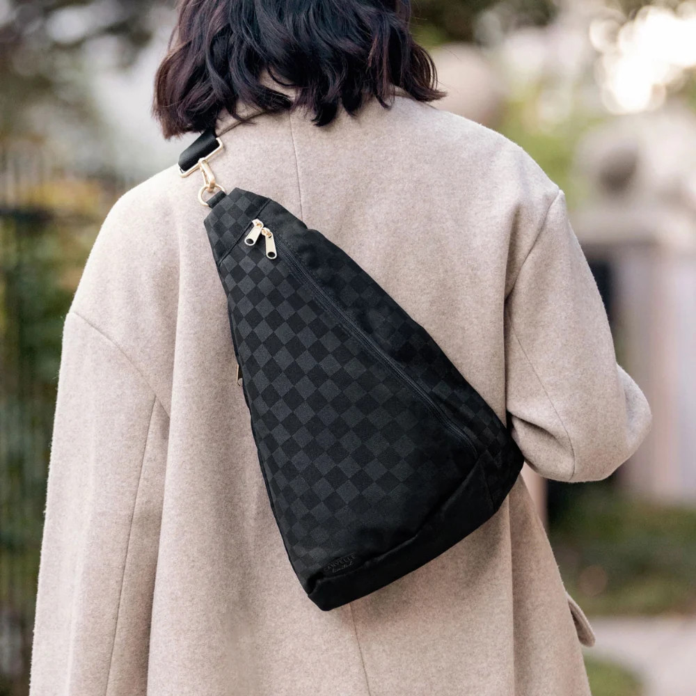 Contour Sling Bag - Machine Washable & Travel-Friendly | Canvelle