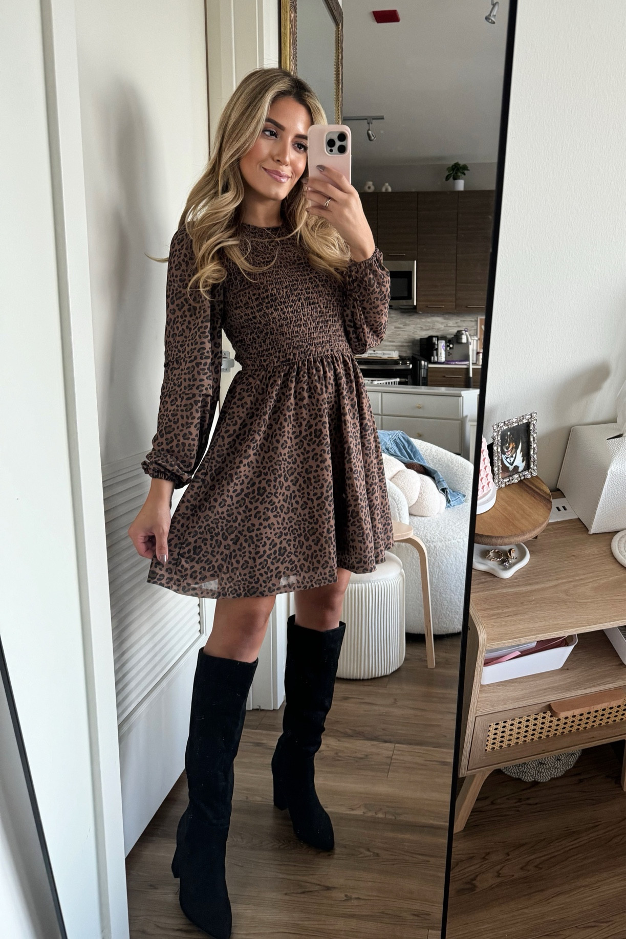 Fall outfit
Leopard print 
Dress
Work outfit 
Teacher outfit
Date night
Knee high boots 
American Eagle finds
Target style

#LTKFindsUnder50 #LTKFallSale #LTKStyleTip