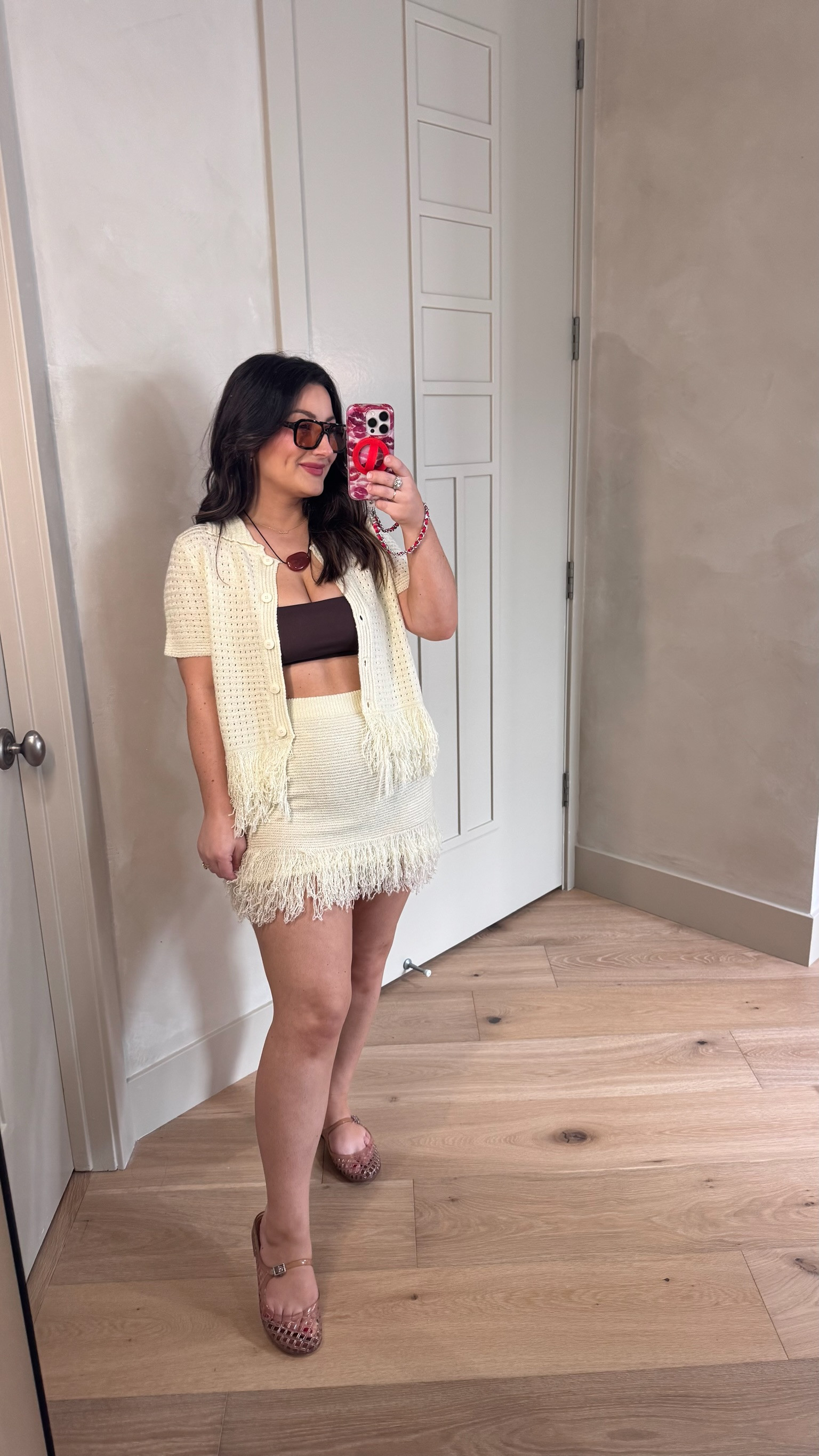 This is the coverup you will pack for every beach trip, pool day, and last minute vaycay! Obsessed is an understatement! 

🏝️For sizing, I am 5’0” & 140lbs

Set size small 
Bathing suit top size medium 
Bathing suit bottoms size large


#LTKSwim #LTKTravel #LTKPetite