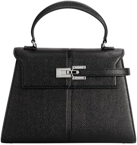 Women's Top-handle Handbags– Vegan Leather Vintage Top Handle Design with Adjustable Strap, Fas... | Amazon (US)