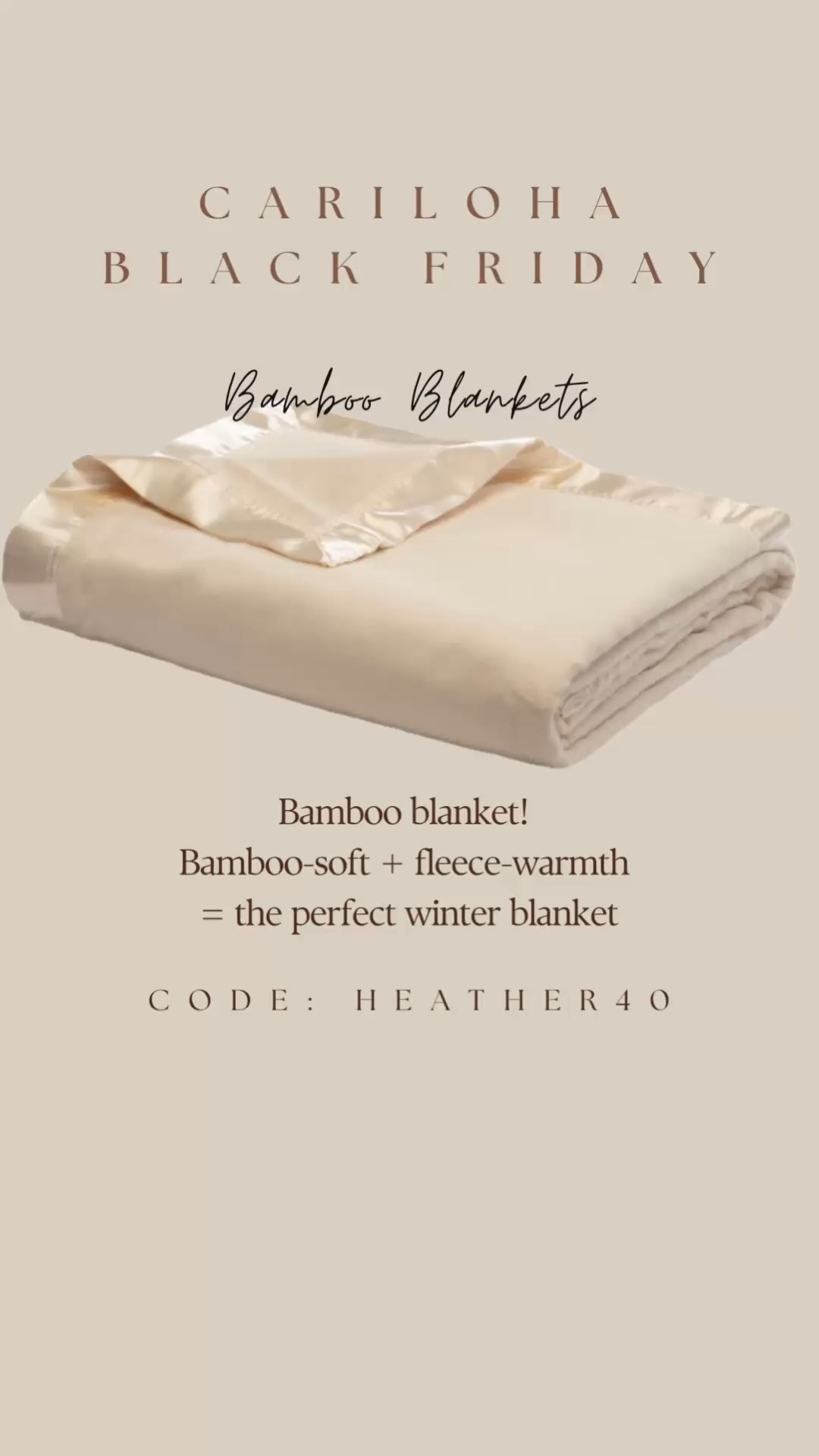 Use code HEATHER40

#LTKGiftGuide #LTKHome #LTKCyberWeek