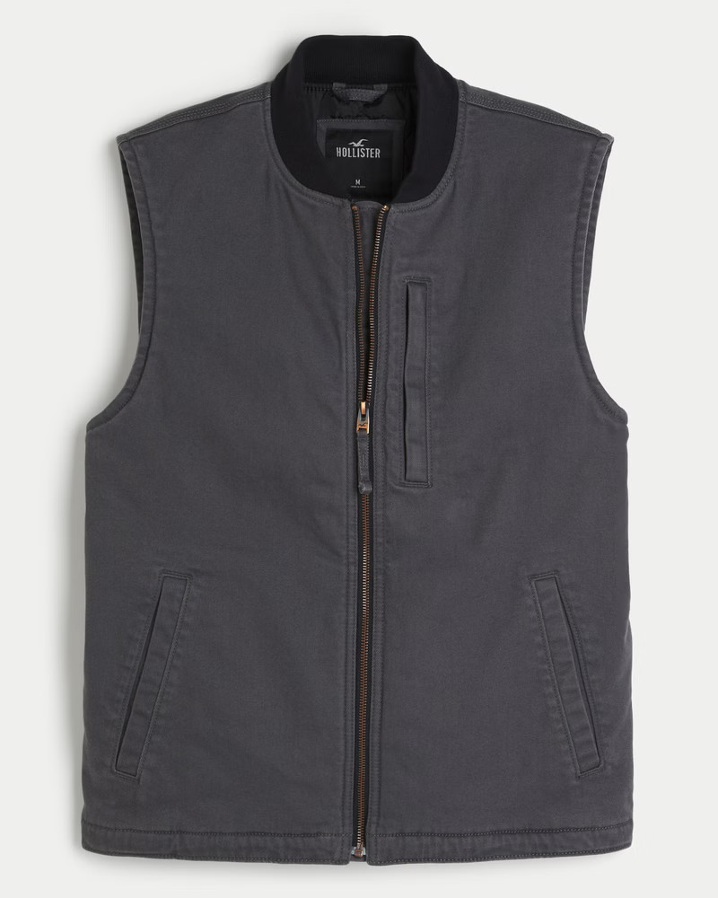 Men's Workwear Vest from Hollister | Hollister (US)